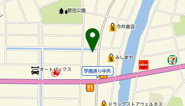 理容cut-A 松江学園店の地図画像