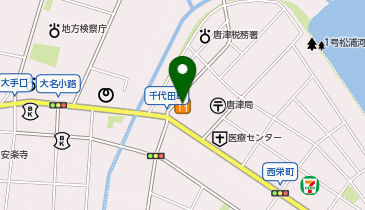 理容cut-A 唐津店の地図画像