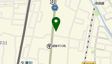 理容cut-A 城陽店の地図画像