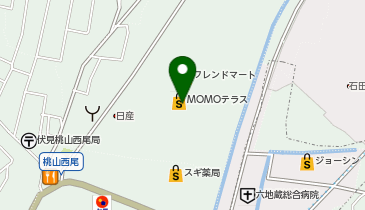 理容cut-A 桃山店の地図画像