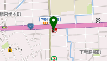 理容cut-A 下鴨店の地図画像