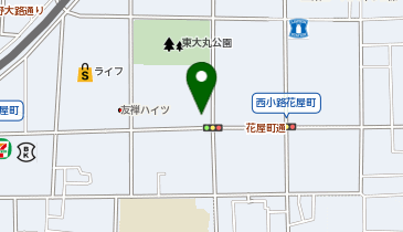 理容cut-A 西京極店の地図画像