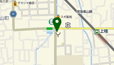 理容cut-A 上桂店の地図画像