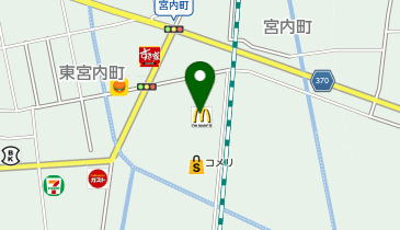 理容cut-A 宮内店の地図画像