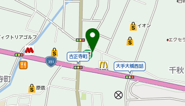 理容cut-A 古正寺店の地図画像