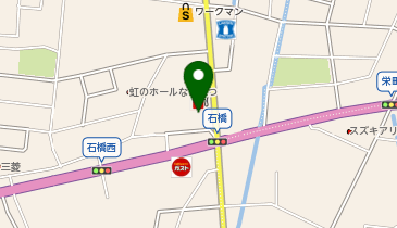理容cut-A 上越店の地図画像