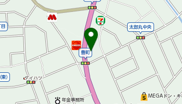 理容cut-A 砺波店の地図画像