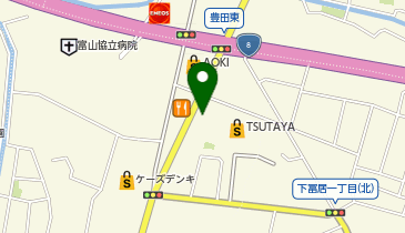理容cut-A 豊田町店の地図画像