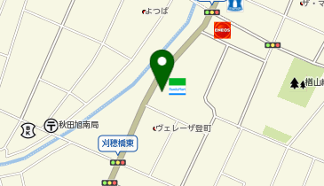 理容cut-A 楢山店の地図画像