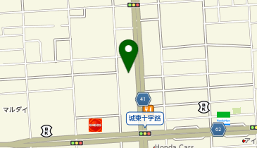 理容cut-A 広面店の地図画像