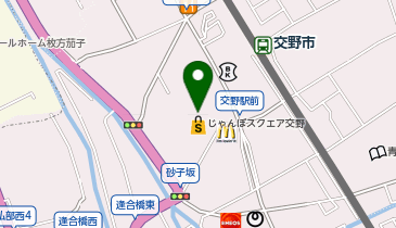 理容cut-A 交野店の地図画像