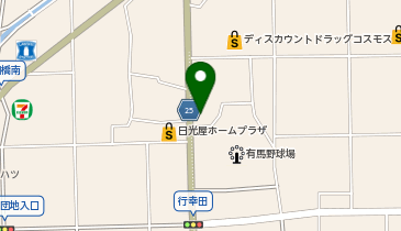 理容cut-A 渋川店の地図画像