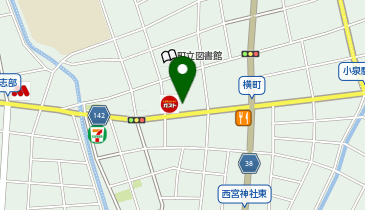 理容cut-A 大泉店の地図画像