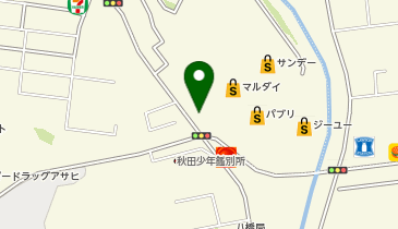 理容cut-A 秋田店の地図画像