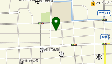 理容cut-A 福井松本店の地図画像