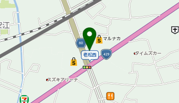 理容cut-A 老松店の地図画像