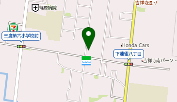 理容cut-A 三鷹店の地図画像