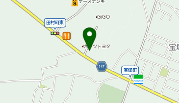 理容cut-A 松阪店の地図画像