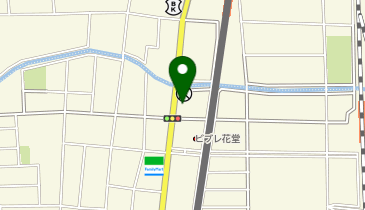 理容cut-A 花堂店の地図画像