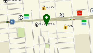 美容HAIR SALON R.ism 広面店の地図画像