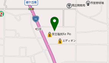 美容HAIR SALON R.ism 塩尻店の地図画像