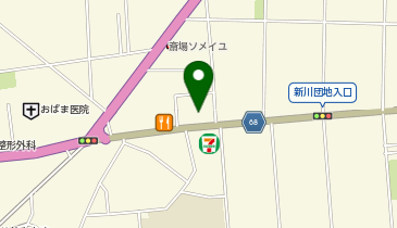 理容cut-A 鹿屋店の地図画像