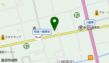 理容cut-A 長浜店の地図画像