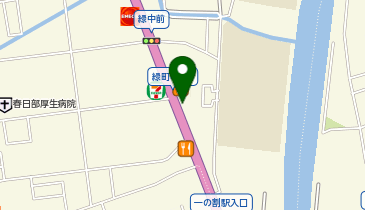 理容cut-A 春日部店の地図画像