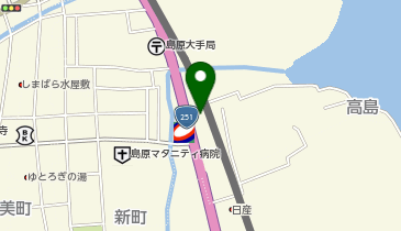 理容cut-A 島原店の地図画像