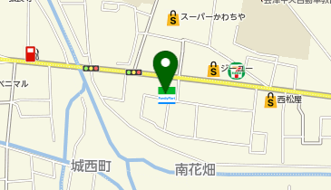 理容cut-A 会津若松店の地図画像