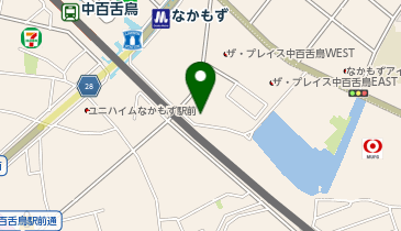 山本接骨院 なかもず院の地図画像