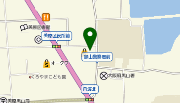 堺市美原区整骨院の地図画像