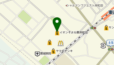 岸和田まるまる針灸接骨院の地図画像