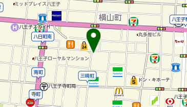 八王子北口整骨院の地図画像