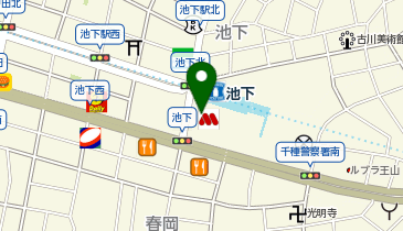 池下エキナカ接骨院の地図画像