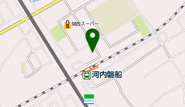 河内いわふね駅前整骨院の地図画像