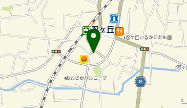 忍ケ丘駅前整骨院の地図画像