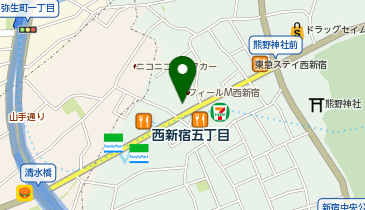 西新宿の整体 リラックス 西新宿店の地図画像
