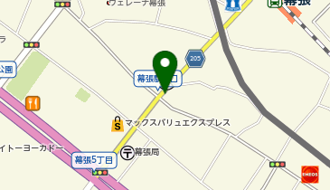 幕張南口整骨院の地図画像