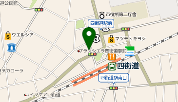 四街道北口接骨院の地図画像