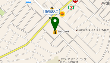 四街道もねの里接骨院の地図画像