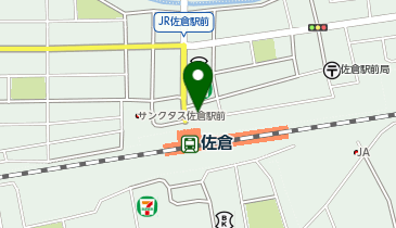 佐倉駅前整骨院の地図画像