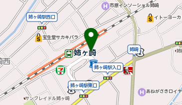 姉ケ崎駅前接骨院の地図画像