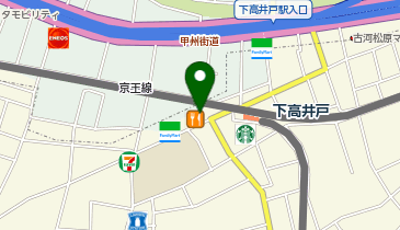 下高井戸の整体 リラックス 下高井戸店の地図画像