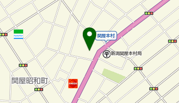 新潟関屋整骨院の地図画像