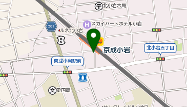 わかば整骨院の地図画像