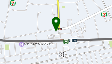 川間駅前接骨院の地図画像