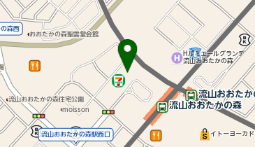 流山おおたかの森西口接骨院の地図画像