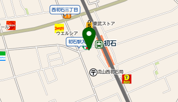 初石駅前整骨院の地図画像