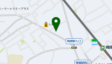 梅郷山崎接骨院の地図画像